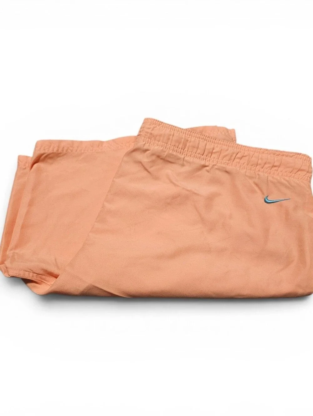 Nike Swim Trunks Men's Orange & Blue Drawstring Size XL